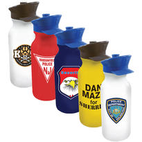 20 oz. Value Cycle Bottle with Police Hat Push 'n Pull Cap